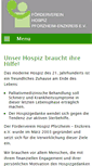 Mobile Screenshot of hospiz-pforzheim.de